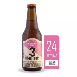 Cerveza 3 Cordilleras 24x330ml - mL a $15