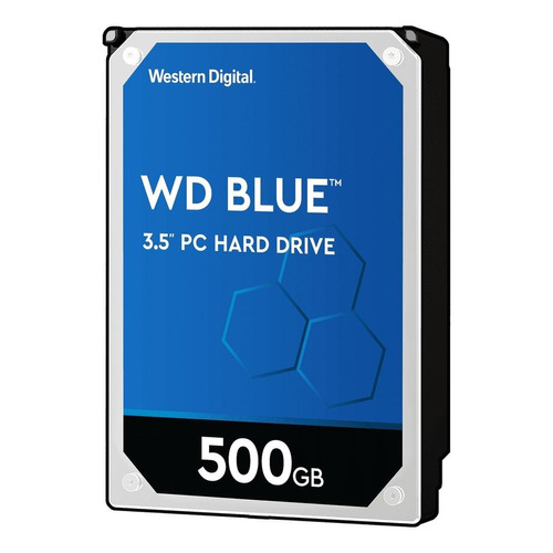 Disco duro interno Western Digital  WD5000AZLX 500GB azul