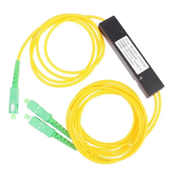 Cable Divisor Splitter 1x2 Moden Fibra Optica Sc Apc - 1 M.