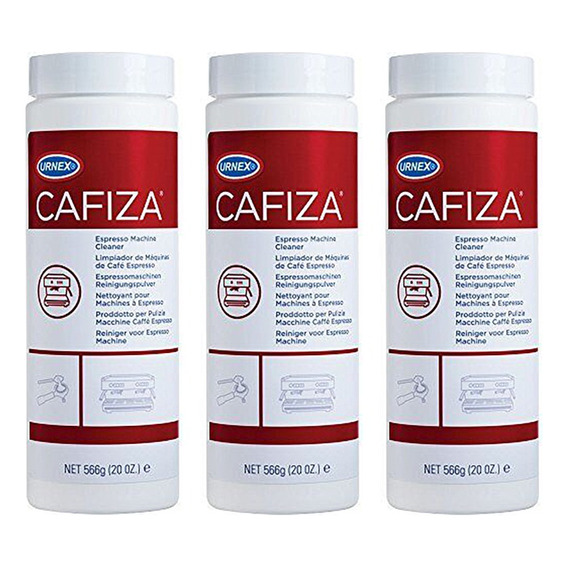 3 Pack Urnex Cafiza - Polvo De Limpieza (3x 566 Gr)