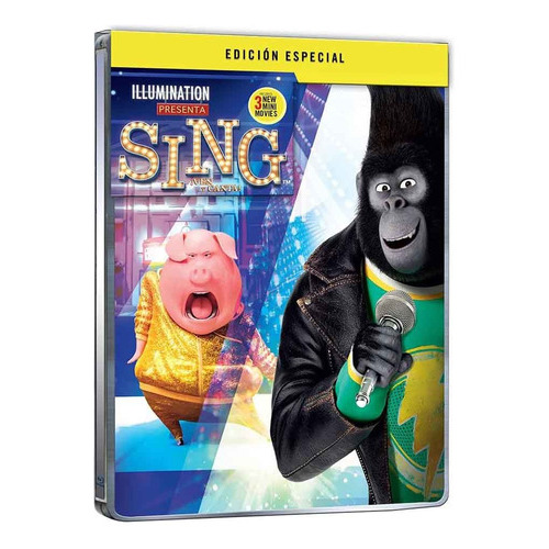 Sing Ven Y Canta Steelbook Edición Especial Bluray
