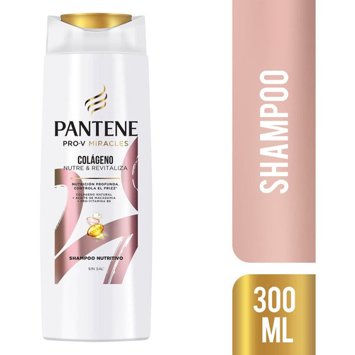 Shampoo Pantene Colageno Nutre Y Revitaliza X 300ml
