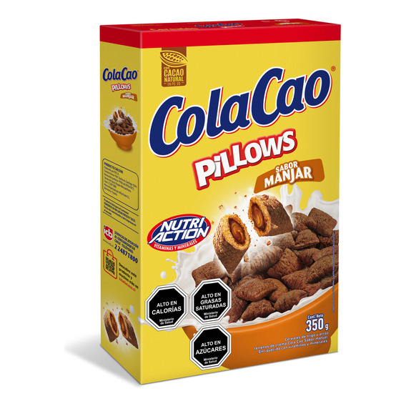 Cereal Pillows Manjar Cola Cao 350g