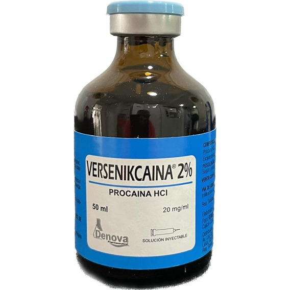 Procaina Versenikcaina2%x50ml - mL a $950