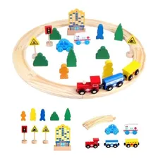 Pista Árbol De Autos De Madera Para Niños Juegos Didáctico Pista Árbol De Autos De Madera Para Niños Juegos Didáctico