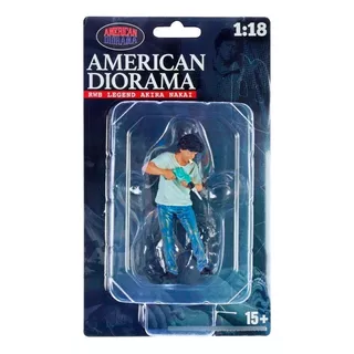 Akira Nakai Rwb Legend American Diorama Escala 1/18 Figura C