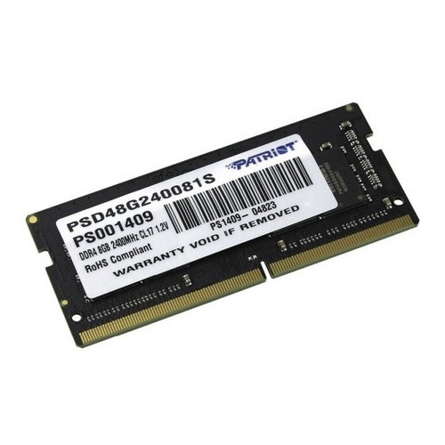 Memoria RAM Signature  8GB 1 Patriot PSD48G240081S