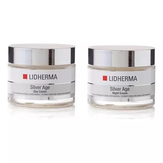 X2 Silver Age Day + Night Crema  Vitamina D Calcio Lidherma