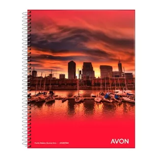 Cuaderno Universitario Avon 84 Hjs Ray / # 22x29cm X 10 Uni 