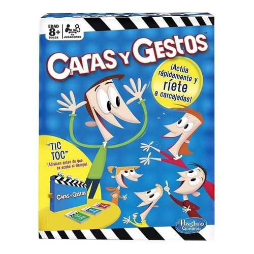 Juego De Mesa Hasbro Gaming Caras Y Gestos Board Game