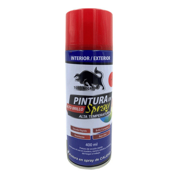 Pintura Alta Temperatura Spray 400ml