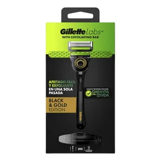 Aparelho Gillette Labs 3 Lâminas Suporte Magnético + Brinde