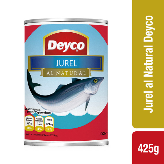 Jurel Al Natural Deyco 425g