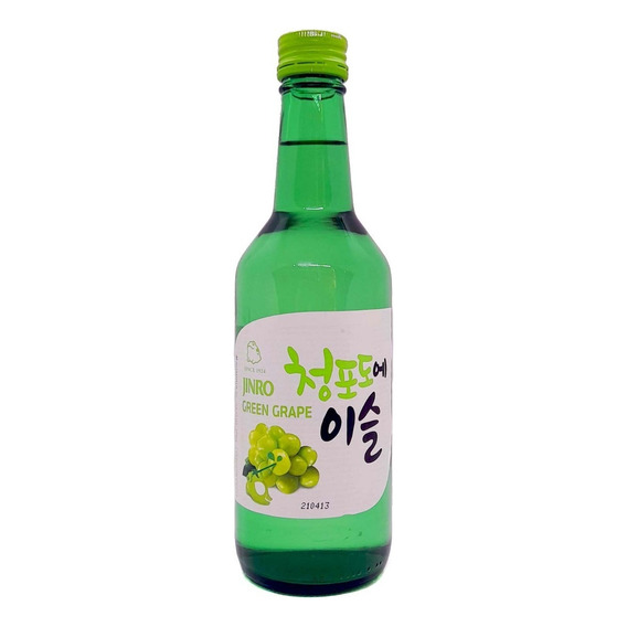 Soju Bebida Coreana Sabor Uva 360 Ml