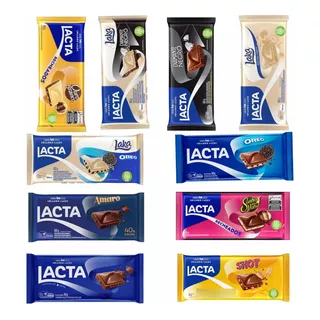 Chocolates Sortidos Grandes Marcas/ Nestlé/lacta/ Garoto 5u