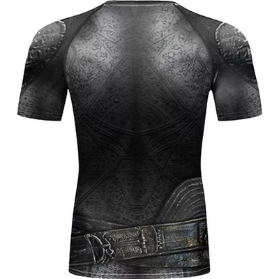 Playera De Compresión Gym Black Adam The Rock Cody Lundin