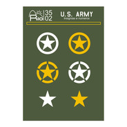Fcm Set De Decalques Exército Americano Segunda Guerra 1/35 