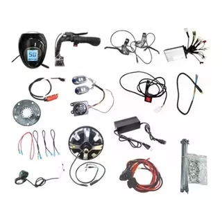 Kit Conversão Elétrico Traseiro Bicicleta 800w 48v Duos Bike