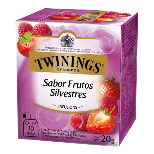 Aromatica Infusion Twinings Te Frutas Silvestres 10 Sobres
