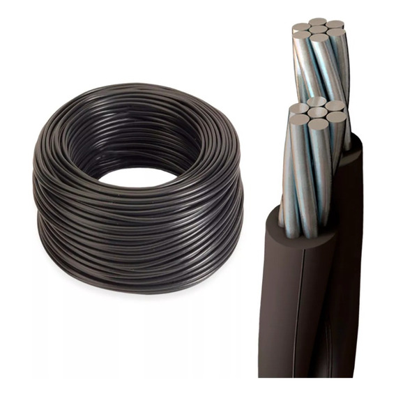 Cable De Aluminio Preensamblado 2x16mm Aislados (250mts)