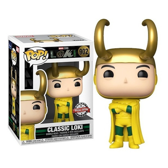 Funko Pop! - Marvel - Loki Clásico - 902 - Xuruguay