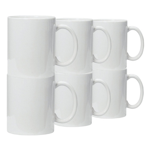 Taza Blanca Para Sublimación Tlp 84 Tazas Para Sublimar 11oz