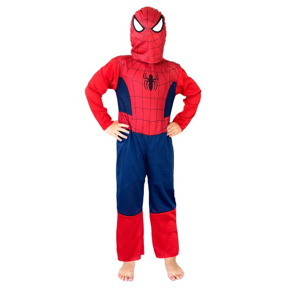 Disfraz Spiderman Hombre Araña Heroes Marvel Original Full