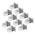 Casters 10pcs White Pp Universal Wheels Replacement