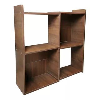 Mueble Organizador Biblioteca Mdf 60x60cm Integra Ambientes