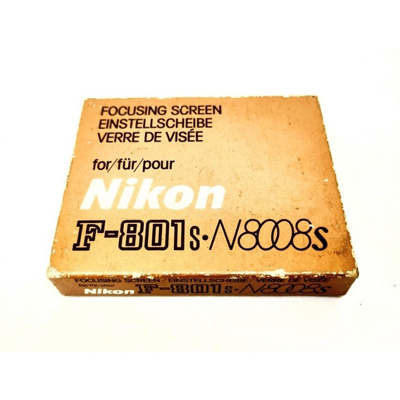 Nikon Pantalla De Enfoque Para F801s-n8008s Focusing Screen