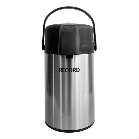 Termo Bomba Record Acero Inoxidable 2.2l Color Plateado