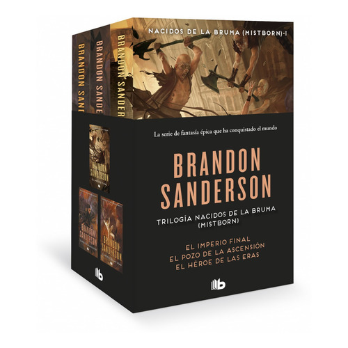 Pack Trilogía Nacidos De La Bruma - Brandon Sanderson