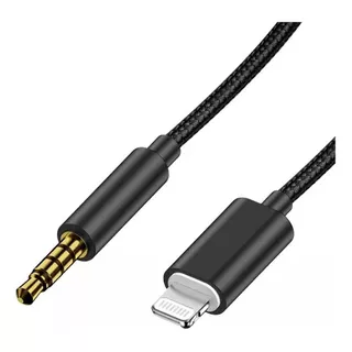 Cable Jack 3.5mm Audio Compatible Con iPhone iPad Lighning