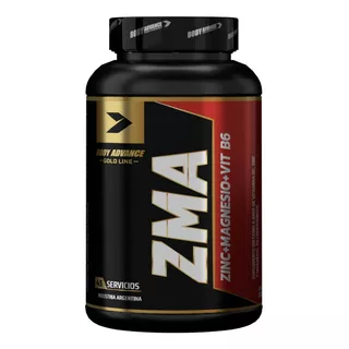 Zma 90 Comp Body Advance Magnesio Zinc Vitamina B6 Sabor Sin Sabor