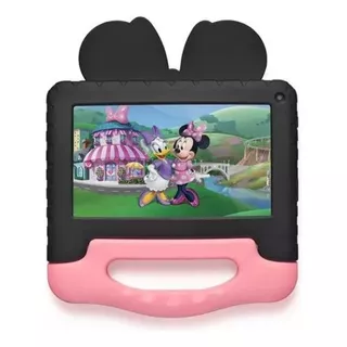 Tablet  Multilaser Kids Minnie 7  32gb Negra/rosa Y 2gb De Memoria Ram