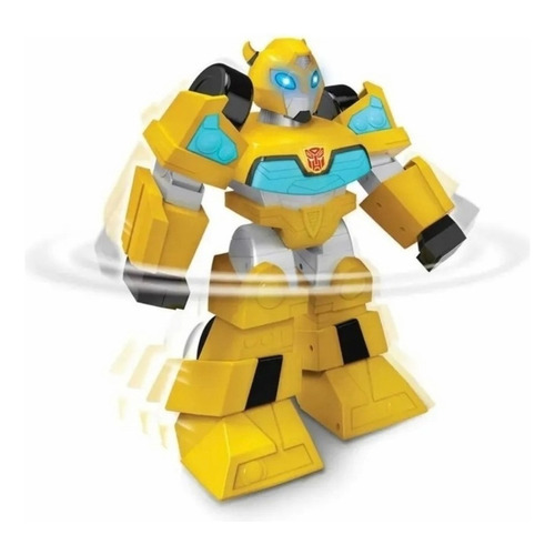 Robot A Control Remoto Transformers Bumblebee Color Amarillo