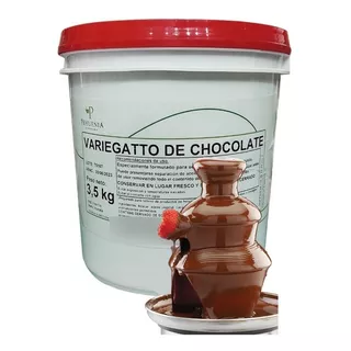 Chocolate Para Cascadas Premium 3,5 Kg Pasteleria 