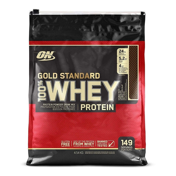 Whey Gold Standard, 10 libras y 4,5 kg, chocolate