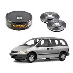  Disco Freio Dianteiro Caravan 2.4 Aro 14 1993 A 1995