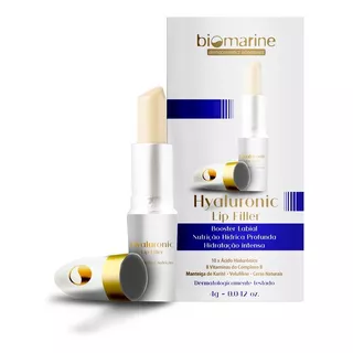 Hyaluronic Lip Filler Hidratante Labial 3,5g Biomarine