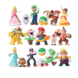 Super Mario Bros, Luigi, Yoshi, 18 Piezas