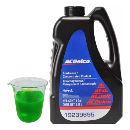 Anticongelante Acdelco Concentrado Verde3.78 Chevy 2000-2009