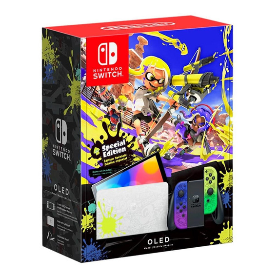 Consola Nintendo Switch Oled Edicion Splatoon 3