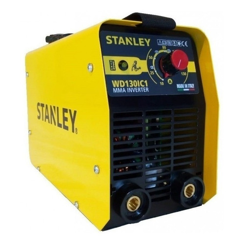 Soldadora inverter Stanley WD130IC1 amarilla 50Hz/60Hz 230V