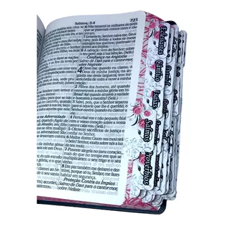 Abas Para Bíblia Marcador De Índice Feminino Adesivo