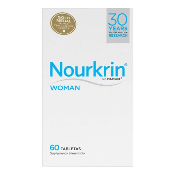Nourkrin Anticaida Pelo Para Mujer 60 Tabletas 100% Original