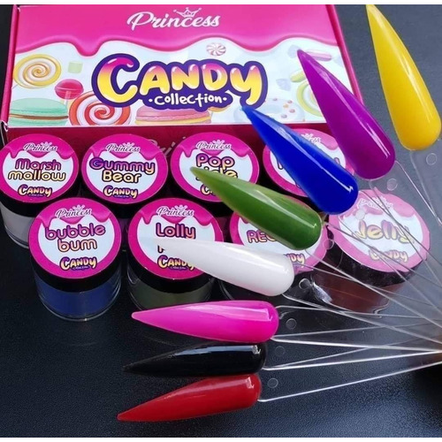 Princess Candy Collection De Wapizima 8 Acrilicos