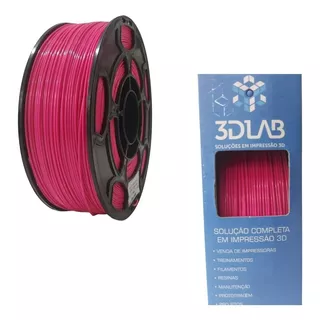 Filamento Abs Premium Pink 3dlab 1kg 1,75mm