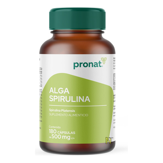 Alga Spirulina (180 Cap) Pronat