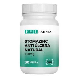 Stomazinc (zinco Carnosina) 150mg - Anti Úlcera 30 Cáps.